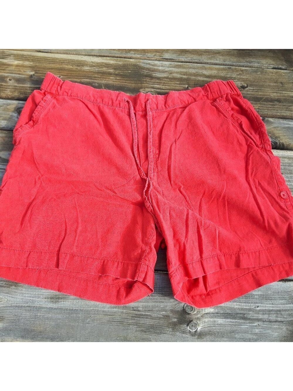 JOE FRESH Women's Red Shorts Joe Fresh XL